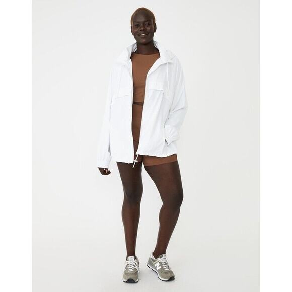 Cotton On Women's Hooded Anorak Jacket White Size 12/14 NWT - Picture 1 of 4